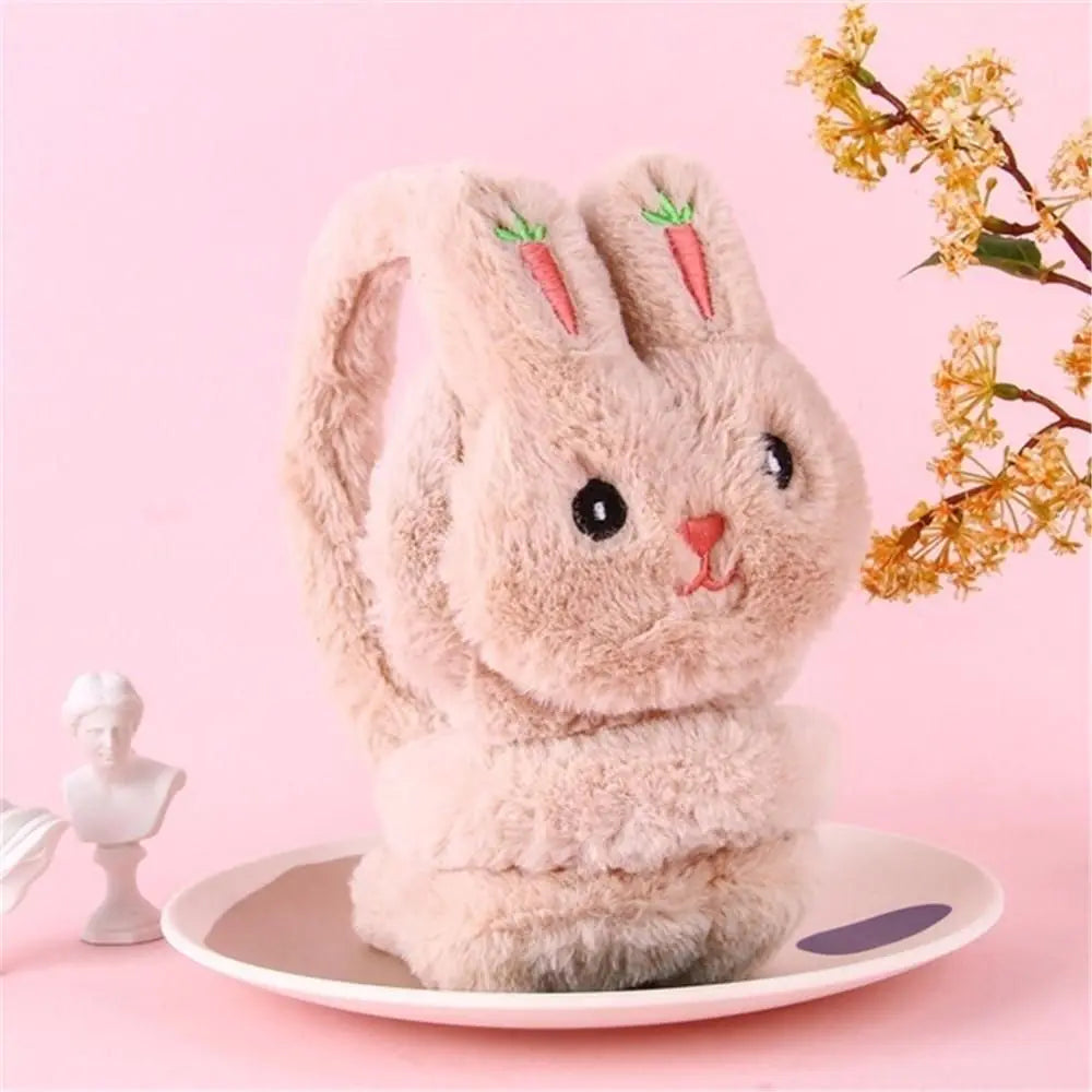 Cute Winter Rabbit Earmuffs for Female Students