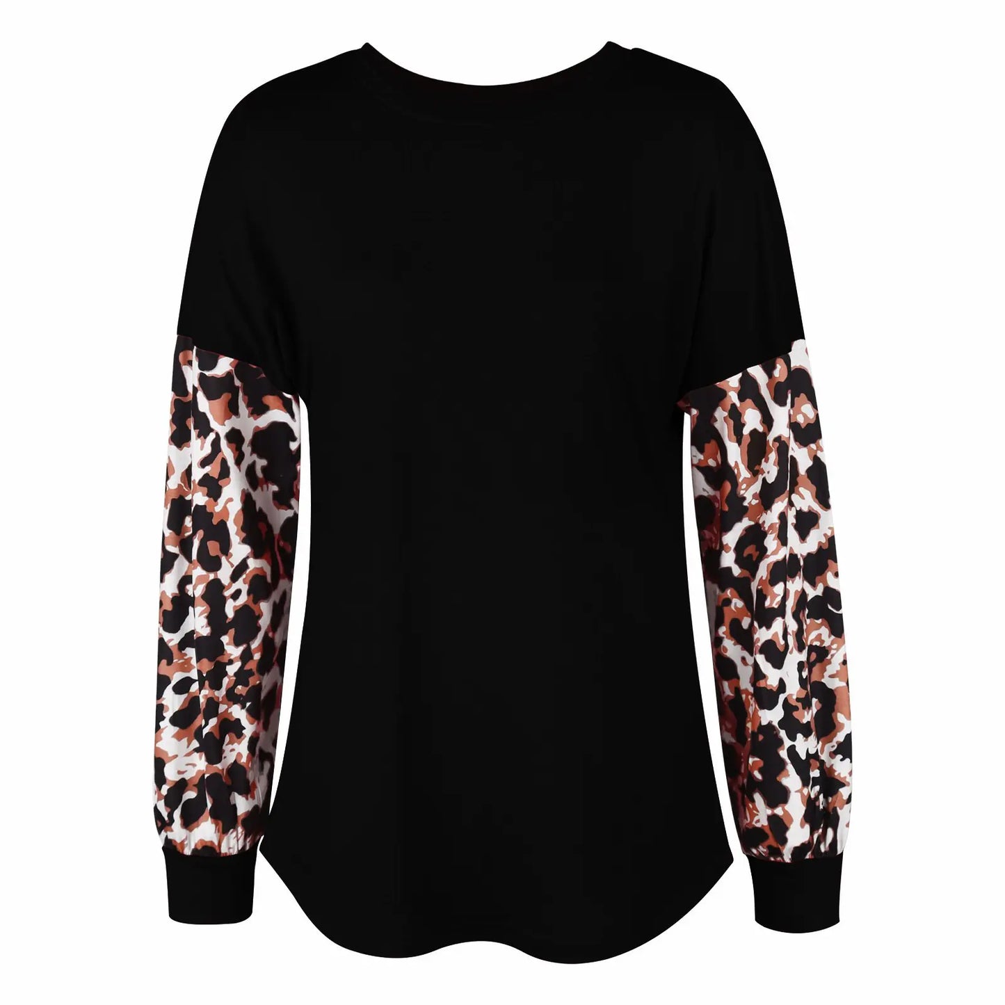 Casual Loose Long Sleeve Women's T-Shirt