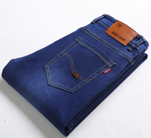 Men's Slim Stretch Straight-Leg Jeans