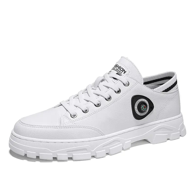 Men's Casual Low-Top Sneakers in British Style