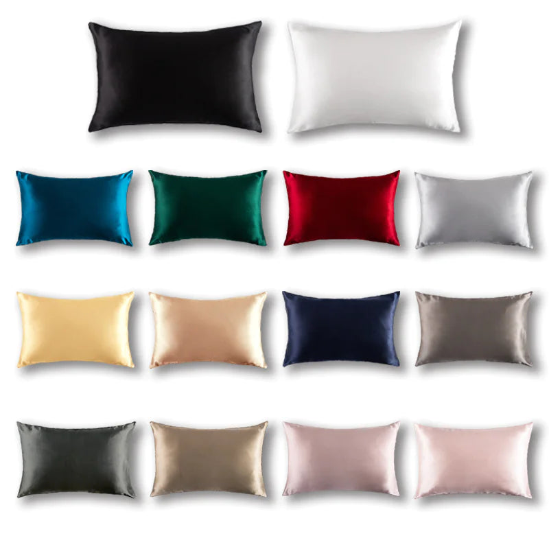 19 Momme Silk Pillowcase with Invisible Zipper