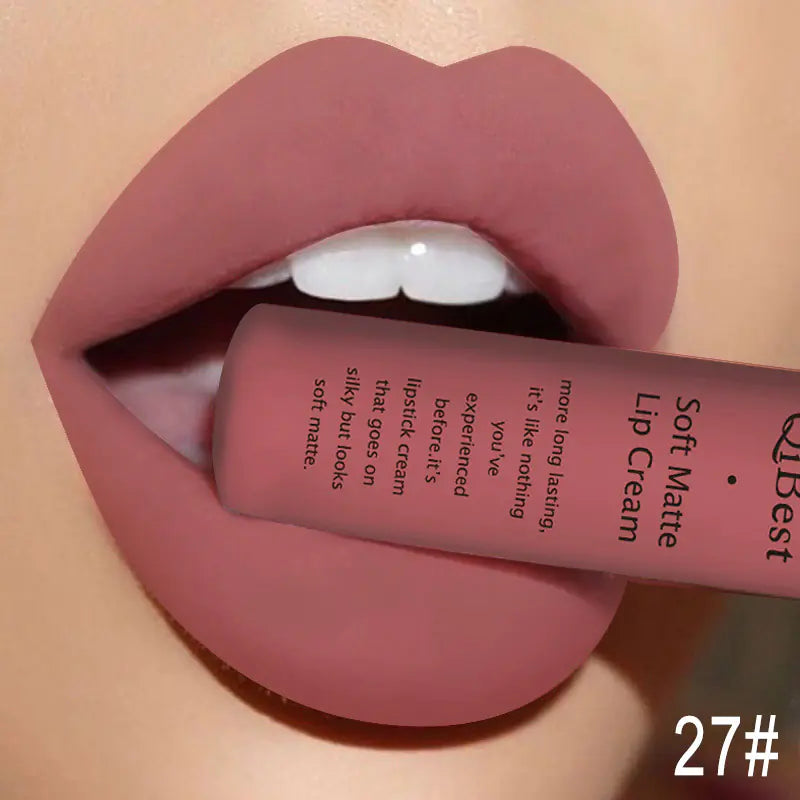 Matte Non-Stick Liquid Lipstick - Long Lasting Gloss