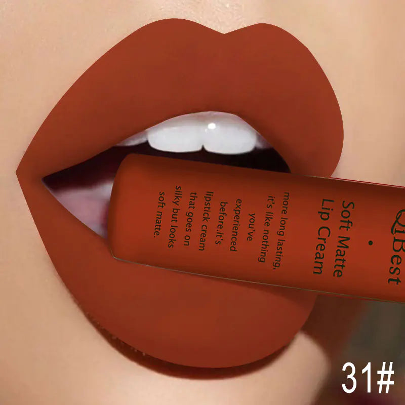 Matte Non-Stick Liquid Lipstick - Long Lasting Gloss