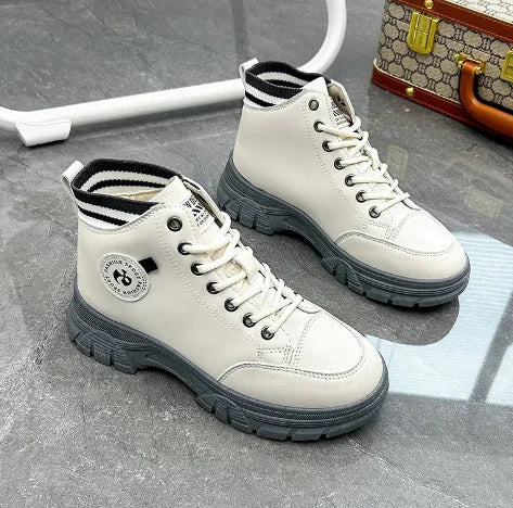 Men's Casual Low-Top Sneakers in British Style