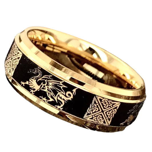 Bicolor Business Ring for Men