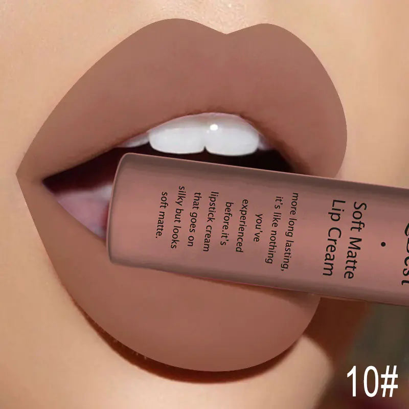 Matte Non-Stick Liquid Lipstick - Long Lasting Gloss