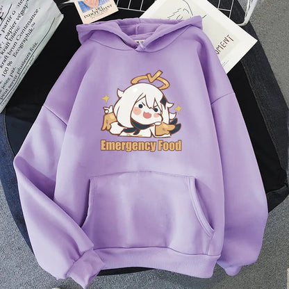 Cute Paimon Women's Casual Hoodie
