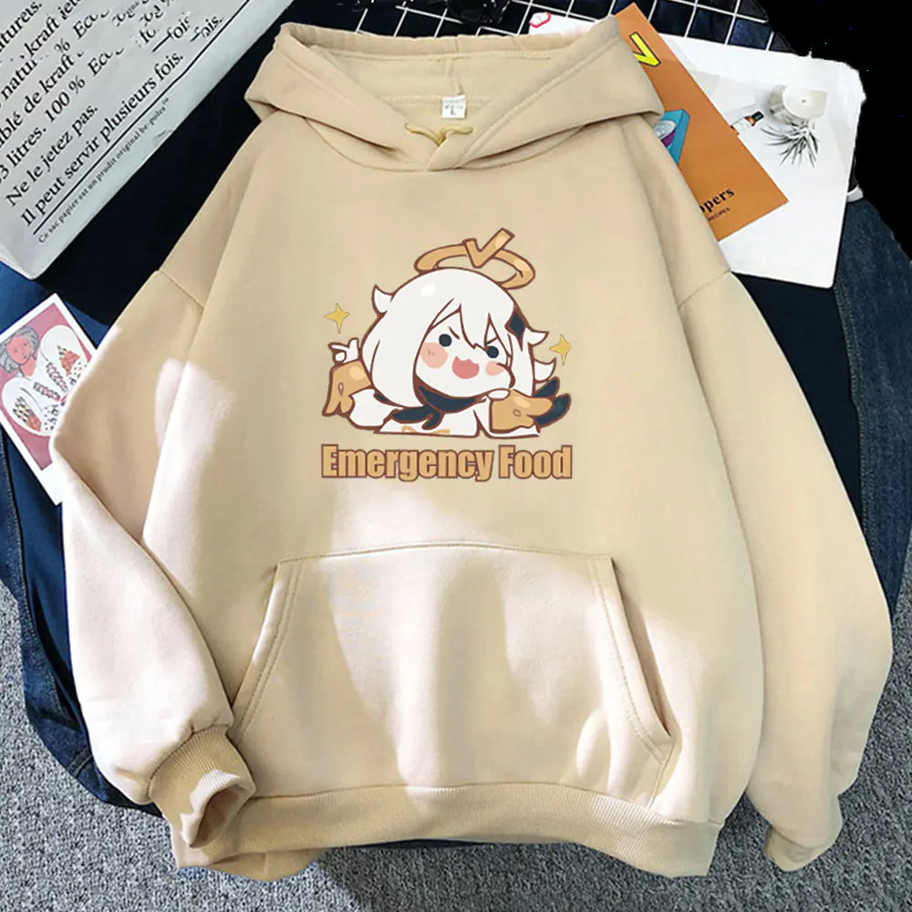 Cute Paimon Women's Casual Hoodie