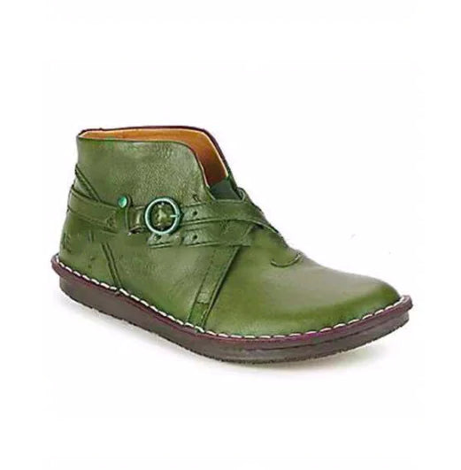 Martin Boots - Flat Casual Ankle Boots for Women