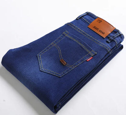 Men's Slim Stretch Straight-Leg Jeans