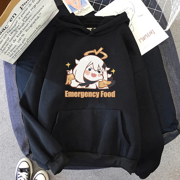 Cute Paimon Women's Casual Hoodie