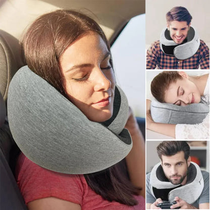 Memory Foam U-Shaped Travel Neck Pillow