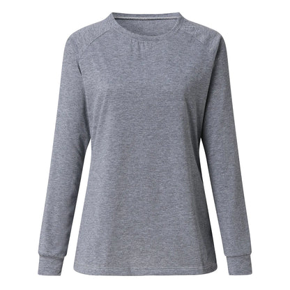 Spring Women's Long Sleeve Casual Loose T-Shirt Tops
