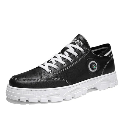 Men's Casual Low-Top Sneakers in British Style