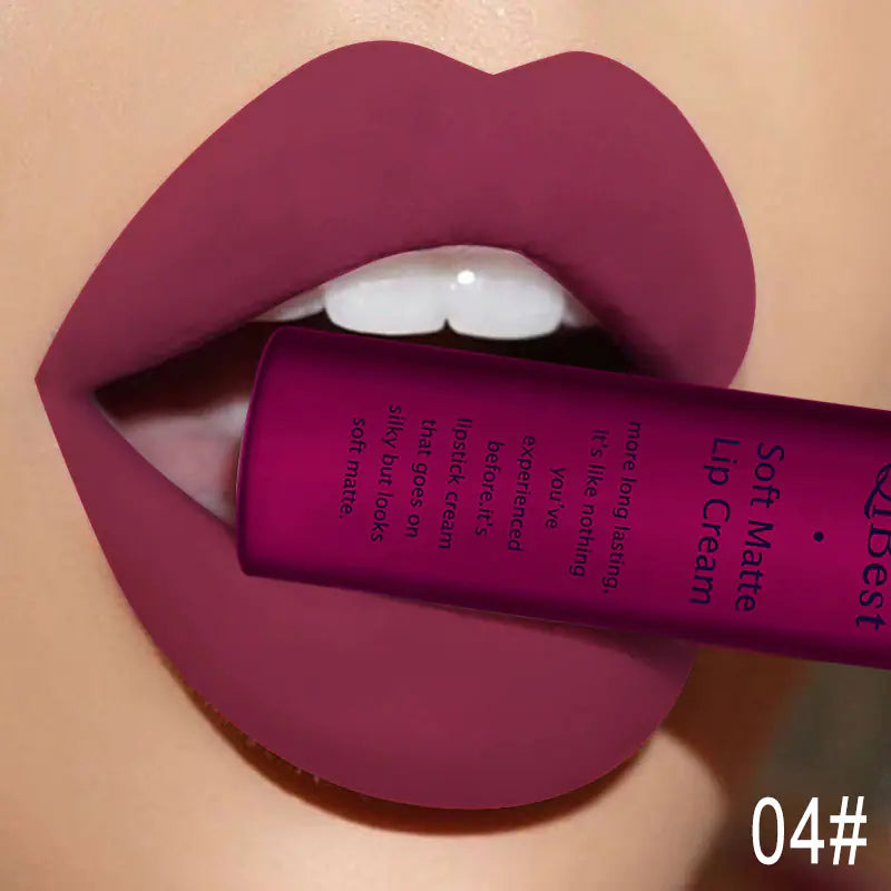 Matte Non-Stick Liquid Lipstick - Long Lasting Gloss