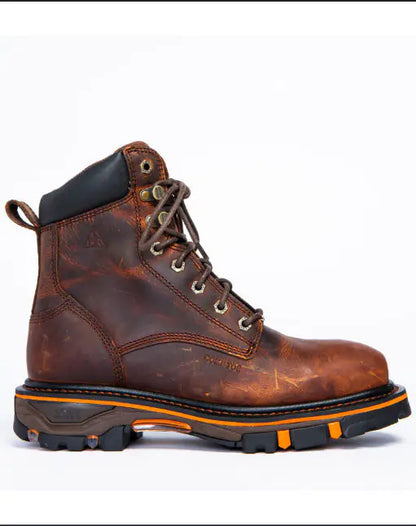 Retro Martin Boots - Casual Lace-Up with Thick Heel