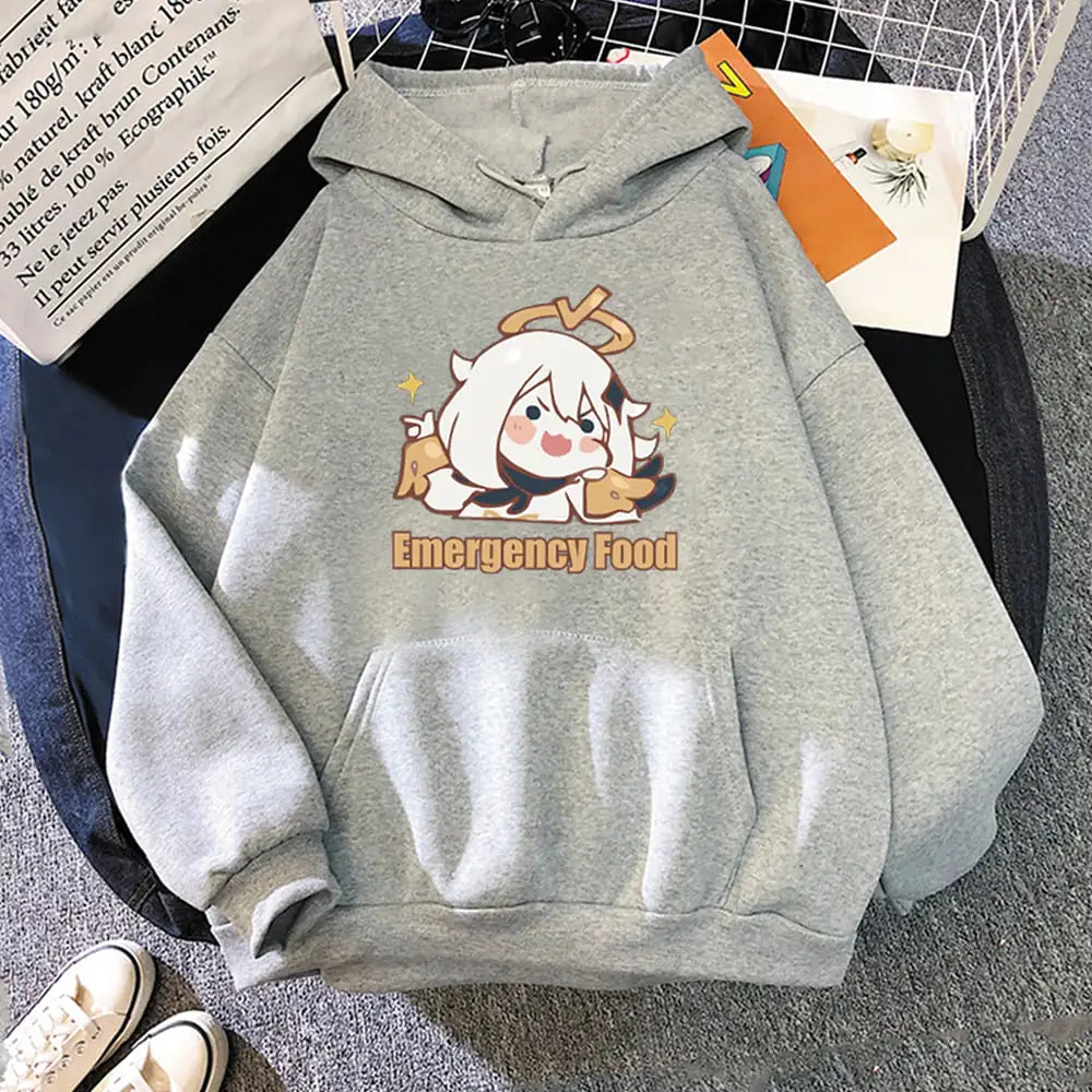 Cute Paimon Women's Casual Hoodie