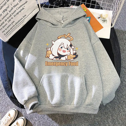 Cute Paimon Women's Casual Hoodie