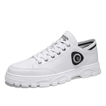 Men's Casual Low-Top Sneakers in British Style