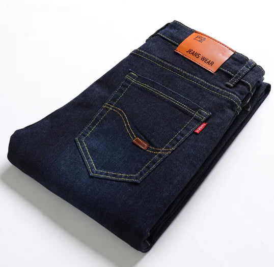 Men's Slim Stretch Straight-Leg Jeans