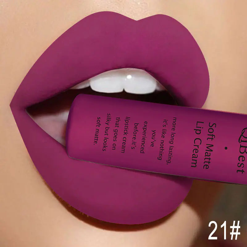 Matte Non-Stick Liquid Lipstick - Long Lasting Gloss