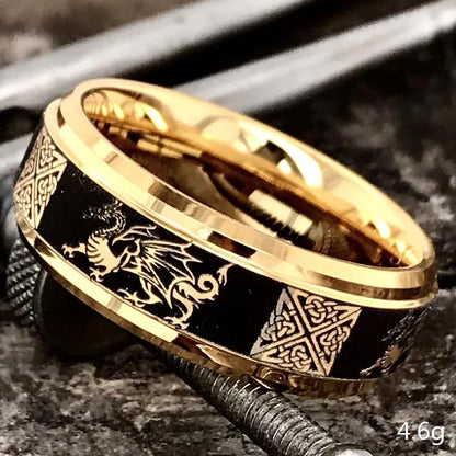 Bicolor Business Ring for Men