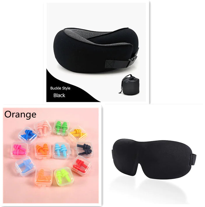 Memory Foam U-Shaped Travel Neck Pillow