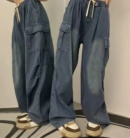 Vintage Loose Women's Work Jeans