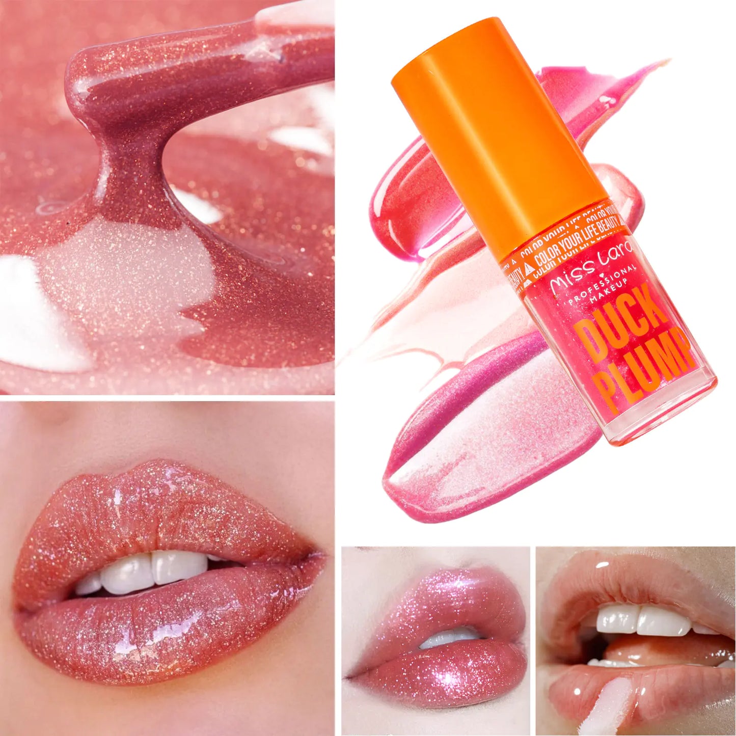 Nourishing Moisturizing Non-Sticky Lip Gloss and Lipstick