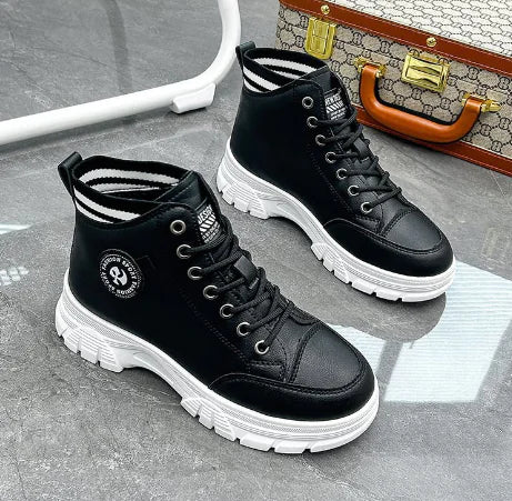 Men's Casual Low-Top Sneakers in British Style