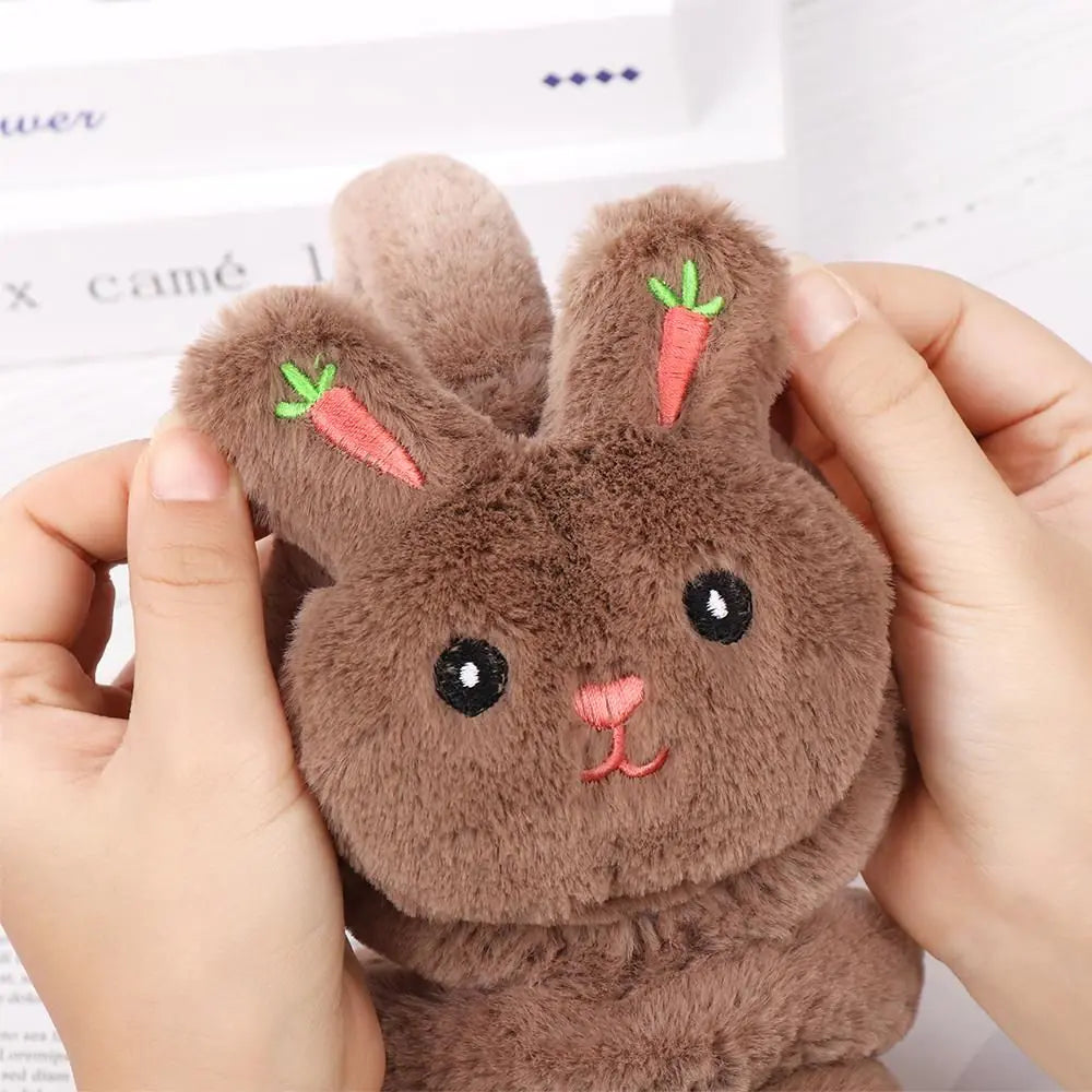 Cute Winter Rabbit Earmuffs for Female Students