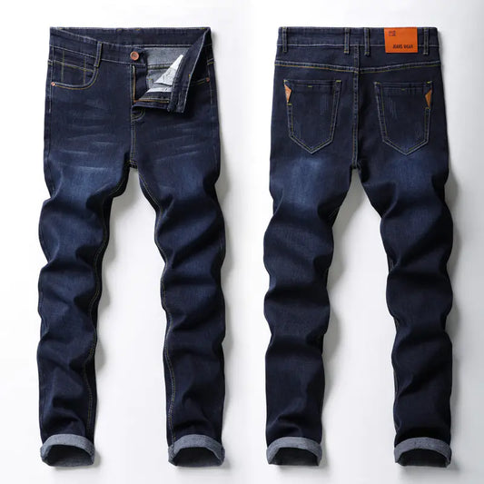 Men's Slim Stretch Straight-Leg Jeans