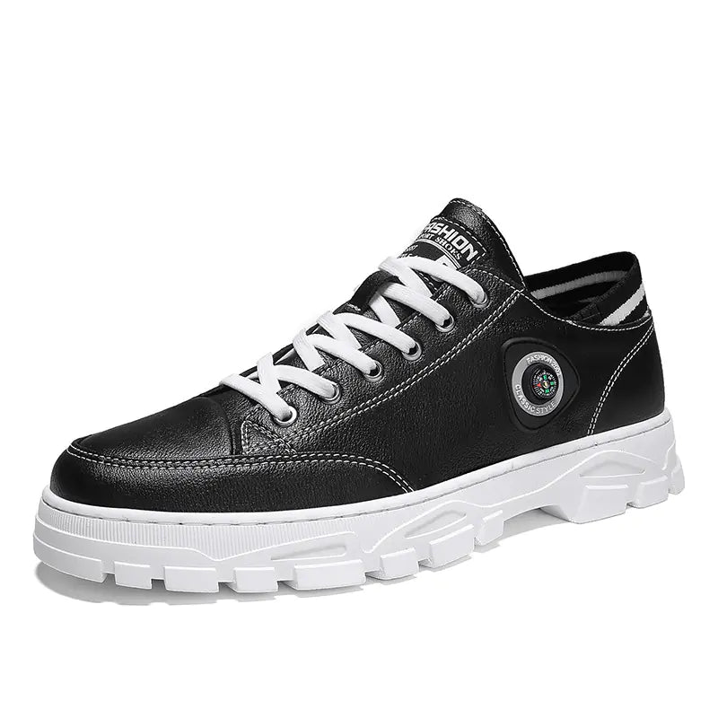 Men's Casual Low-Top Sneakers in British Style