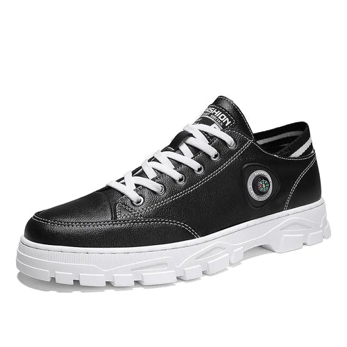 Men's Casual Low-Top Sneakers in British Style
