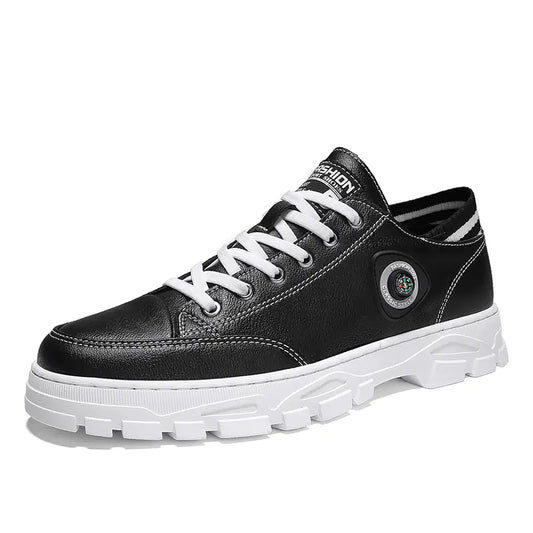 Men's Casual Low-Top Sneakers in British Style